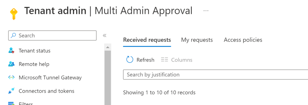 Intune Multiple Administrative&nbsp;Approval